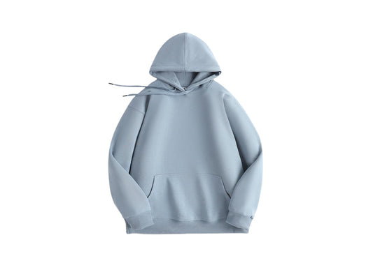 Blue Smoke Oversized Hoodie